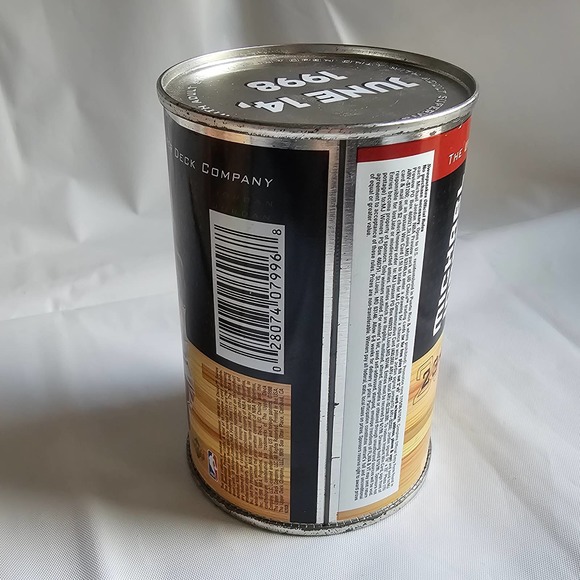 Michael Jordan Upper Deck 1998 NBA Final Shot Can #3 of 6 Opened - Picture 3 of 7